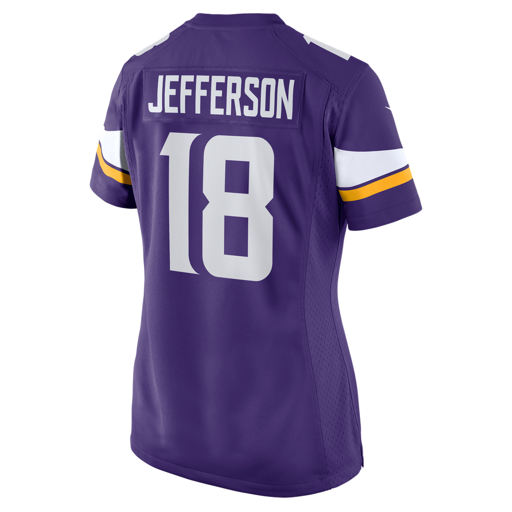 Justin Jefferson Minnesota Vikings Women's Jersey - Purple