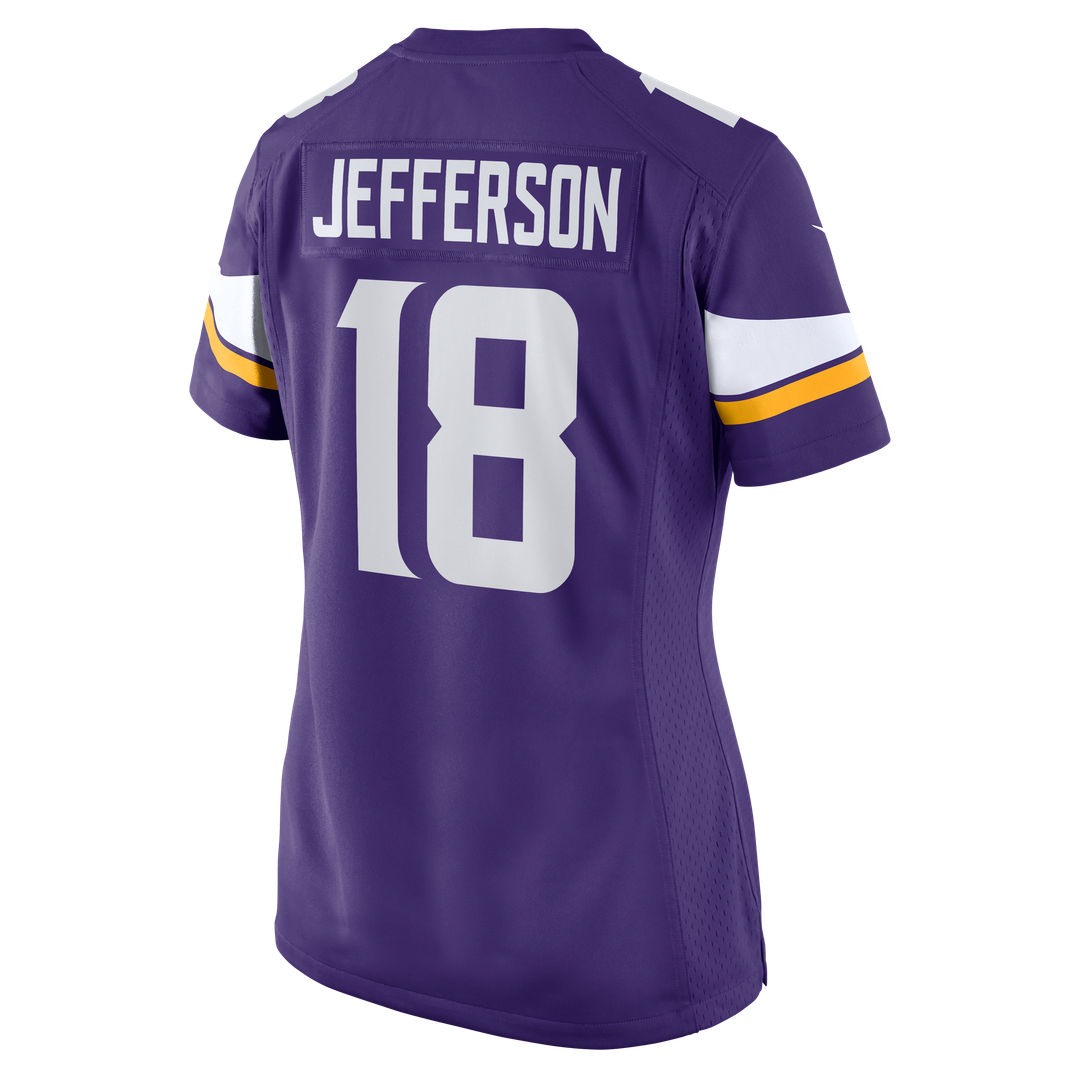 Justin Jefferson Minnesota Vikings Women's Jersey - Purple
