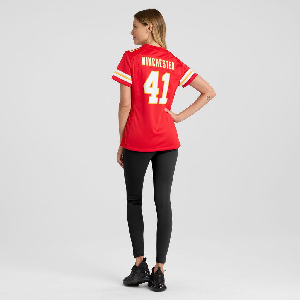 James Winchester Kansas City Chiefs Women's Jersey - Red