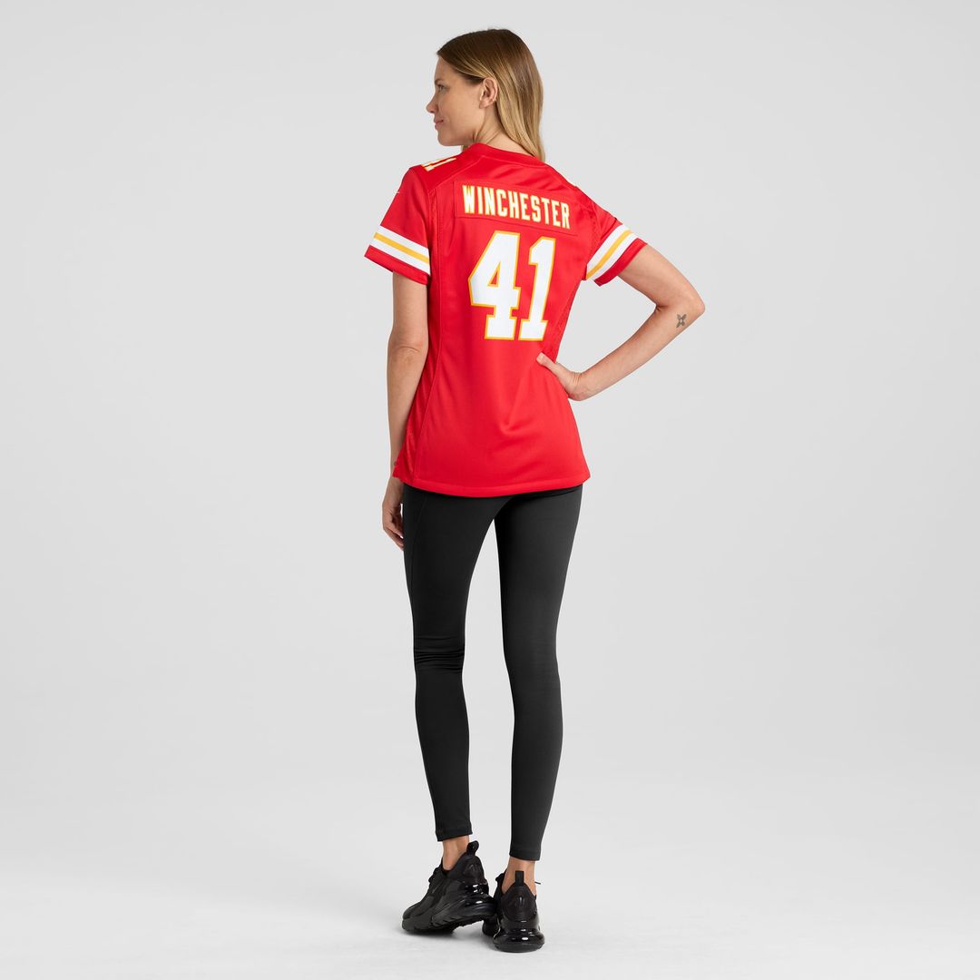 James Winchester Kansas City Chiefs Women's Jersey - Red