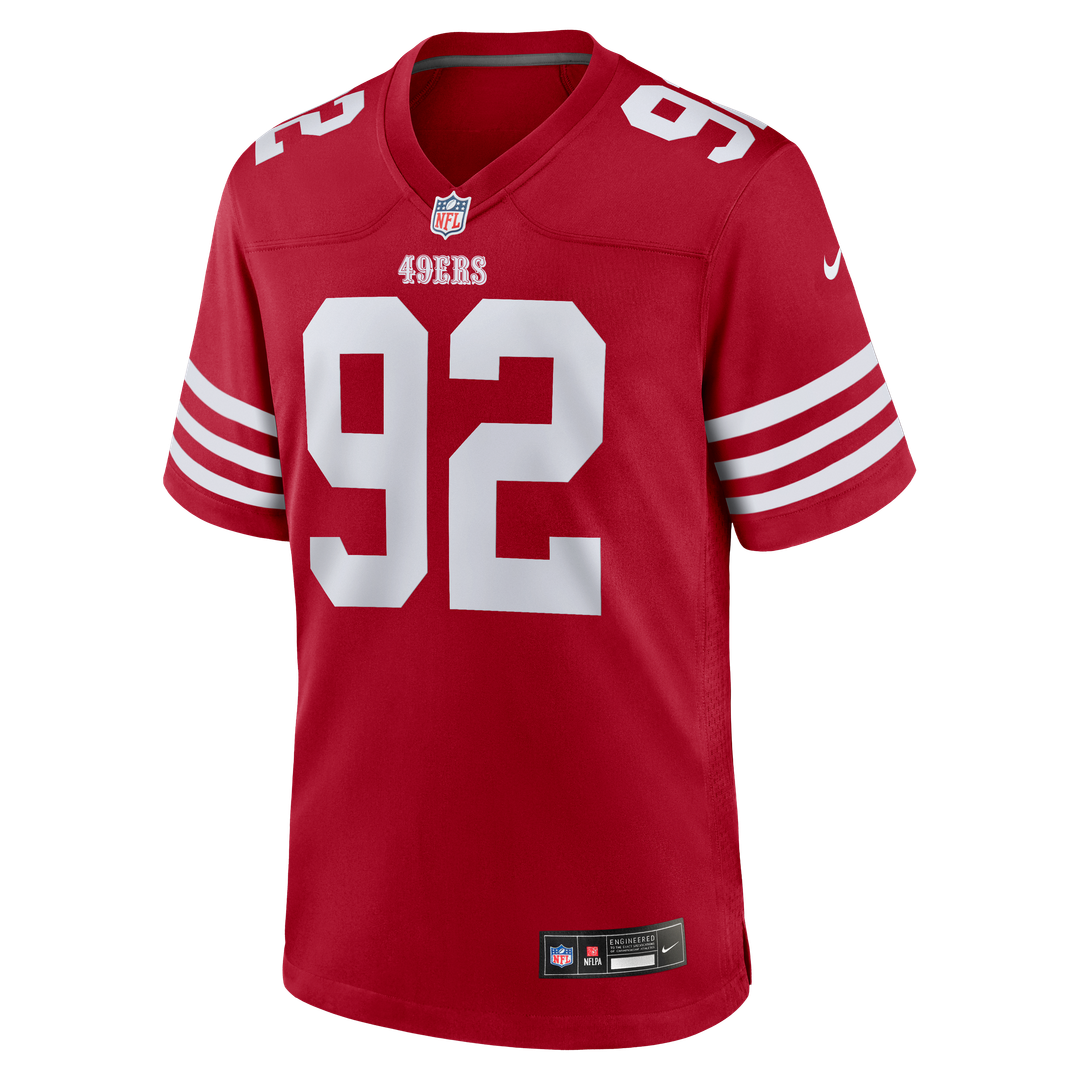 Yetur Gross-Matos San Francisco 49ers Team Jersey - Scarlet