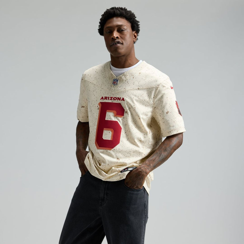 James Conner Arizona Cardinals Rivalries Collection Stitched Jersey - Natural
