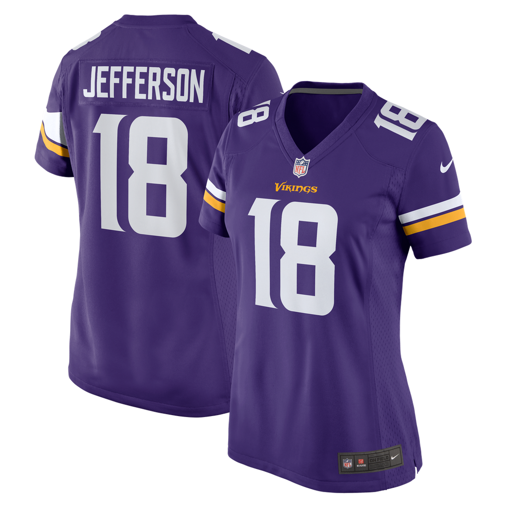 Justin Jefferson Minnesota Vikings Women's Jersey - Purple