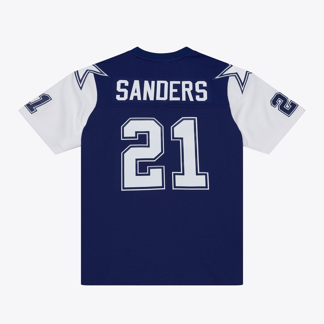 Deion Sanders Dallas Cowboys Women's 1995 Legacy Jersey - Navy