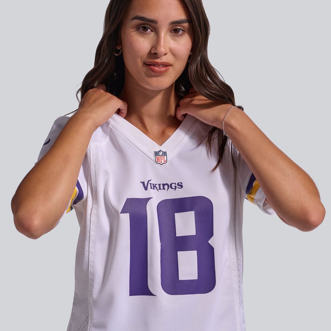 Justin Jefferson Minnesota Vikings Women's Jersey - Purple