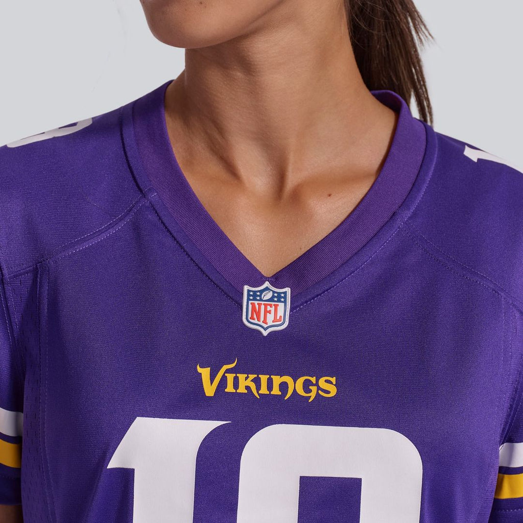 Justin Jefferson Minnesota Vikings Women's Jersey - Purple