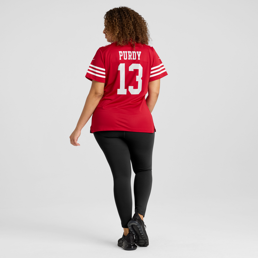 Brock Purdy San Francisco 49ers Women's 80th Anniversary Jersey - Scarlet
