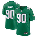 Davis Philadelphia Eagles Alternate Jersey - Kelly Green