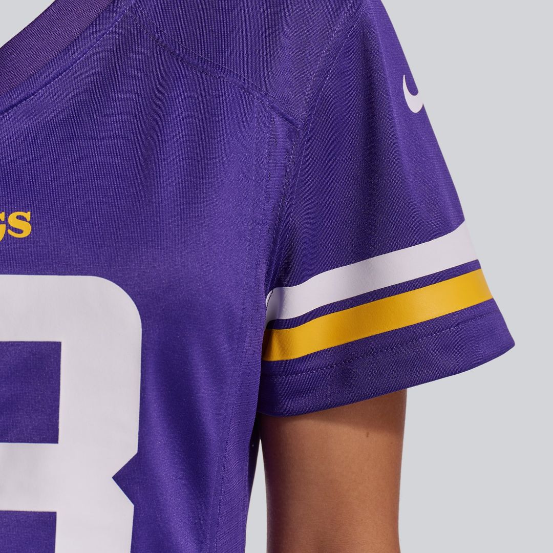 Justin Jefferson Minnesota Vikings Women's Jersey - Purple