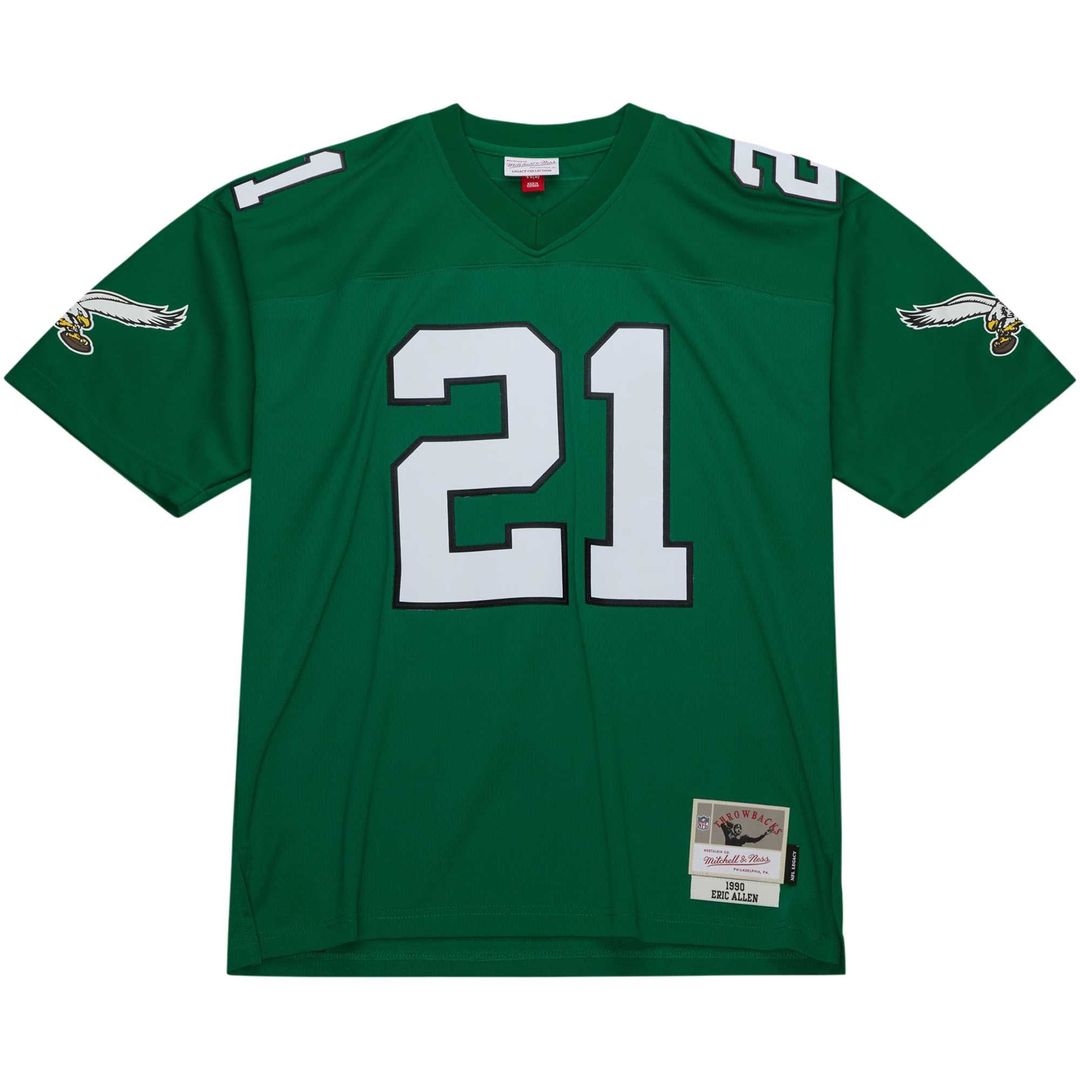 Eric Allen Philadelphia Eagles Legacy Jersey - Kelly Green