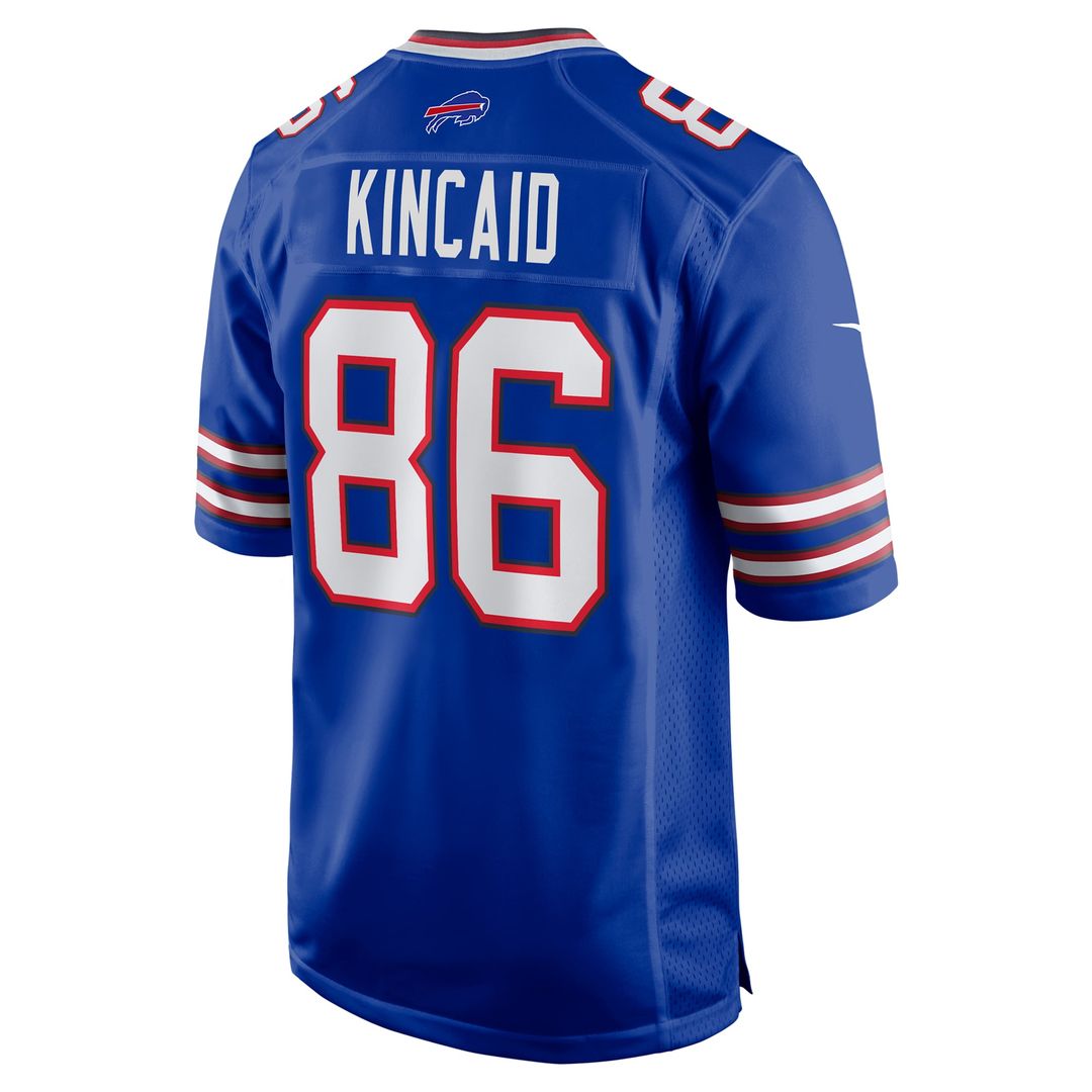 Dalton Kincaid Buffalo Bills Nickel City Jersey - Gray