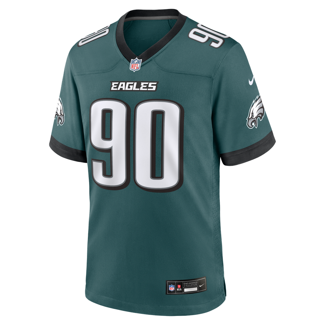 Davis Philadelphia Eagles Alternate Jersey - Kelly Green