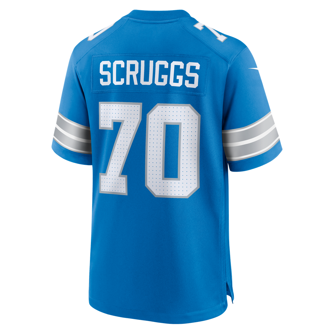 Juice Scruggs Detroit Lions Team Jersey - Blue