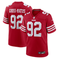 Yetur Gross-Matos San Francisco 49ers Team Jersey - Scarlet
