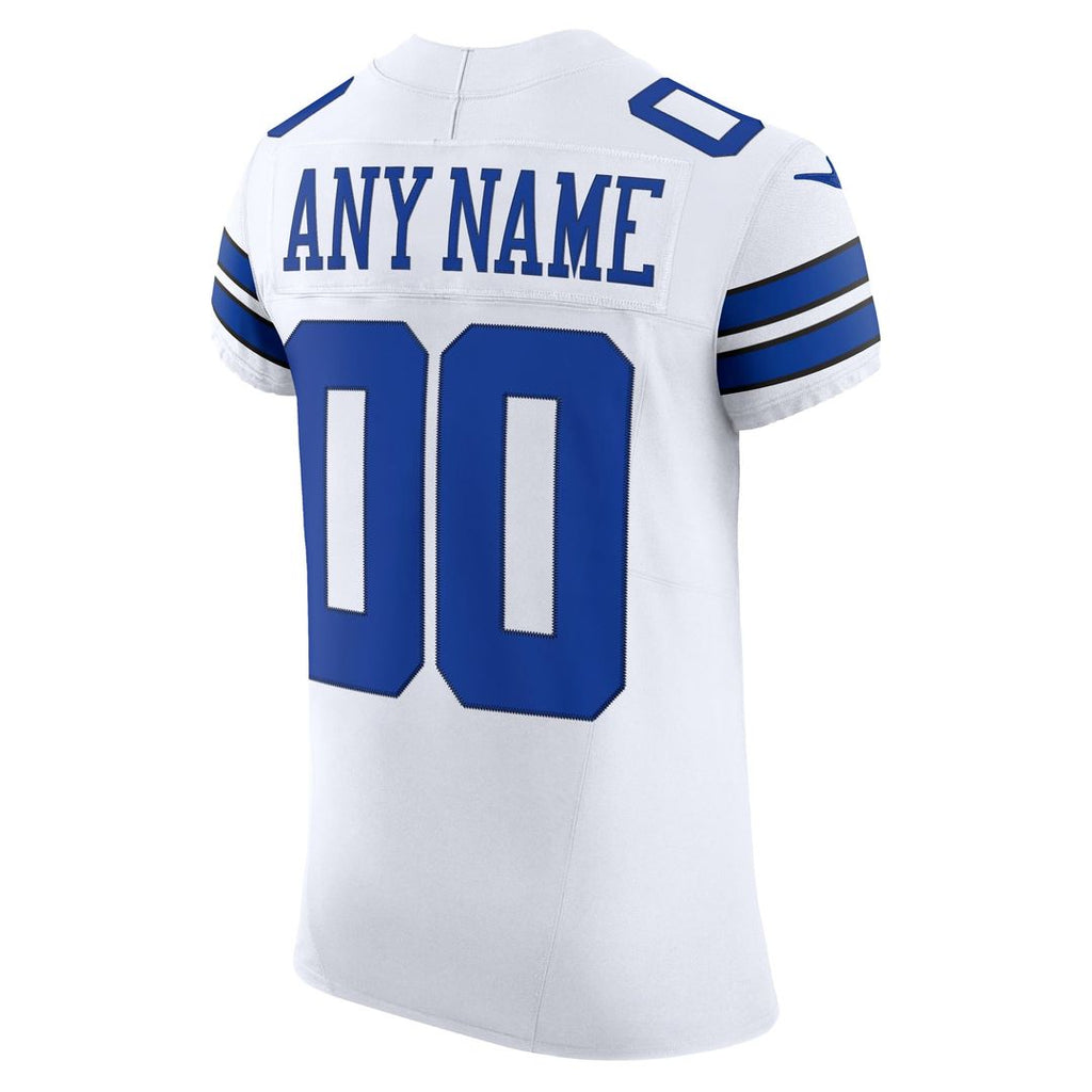 Dallas Cowboys Elite Custom Jersey - White