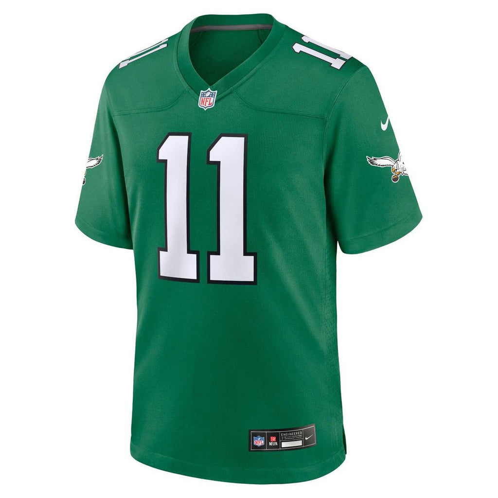 A.J. Brown Philadelphia Eagles Team Jersey - Midnight Green