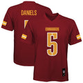 Jayden Daniels Washington Commanders Youth Jersey - Burgundy