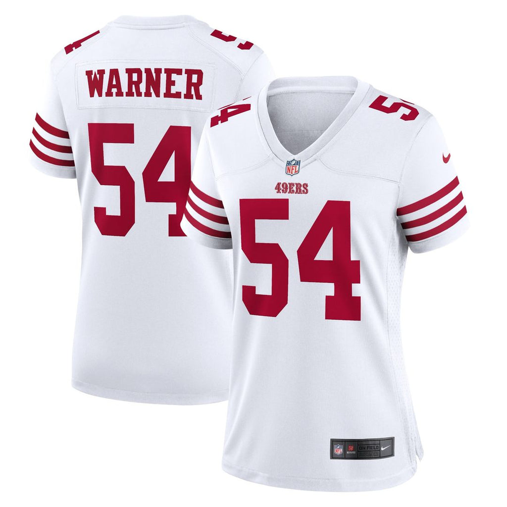 Fred Warner San Francisco 49ers Women's Player Jersey - Scarlet