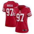 Nick Bosa San Francisco 49ers Women's Team Jersey - Scarlet