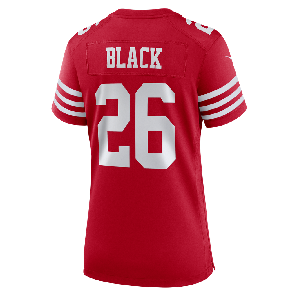 Kaelon Black San Francisco 49ers Women's Team Jersey - Scarlet