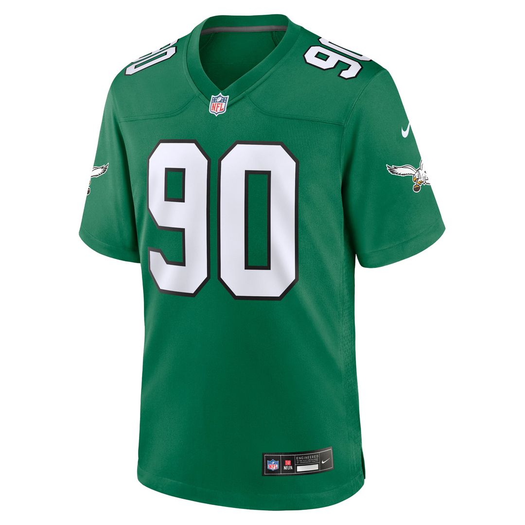 Davis Philadelphia Eagles Alternate Jersey - Kelly Green
