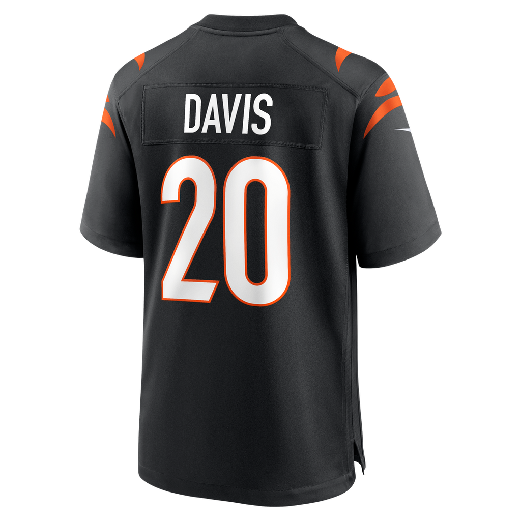 Tacario Davis Cincinnati Bengals Team Jersey - Black
