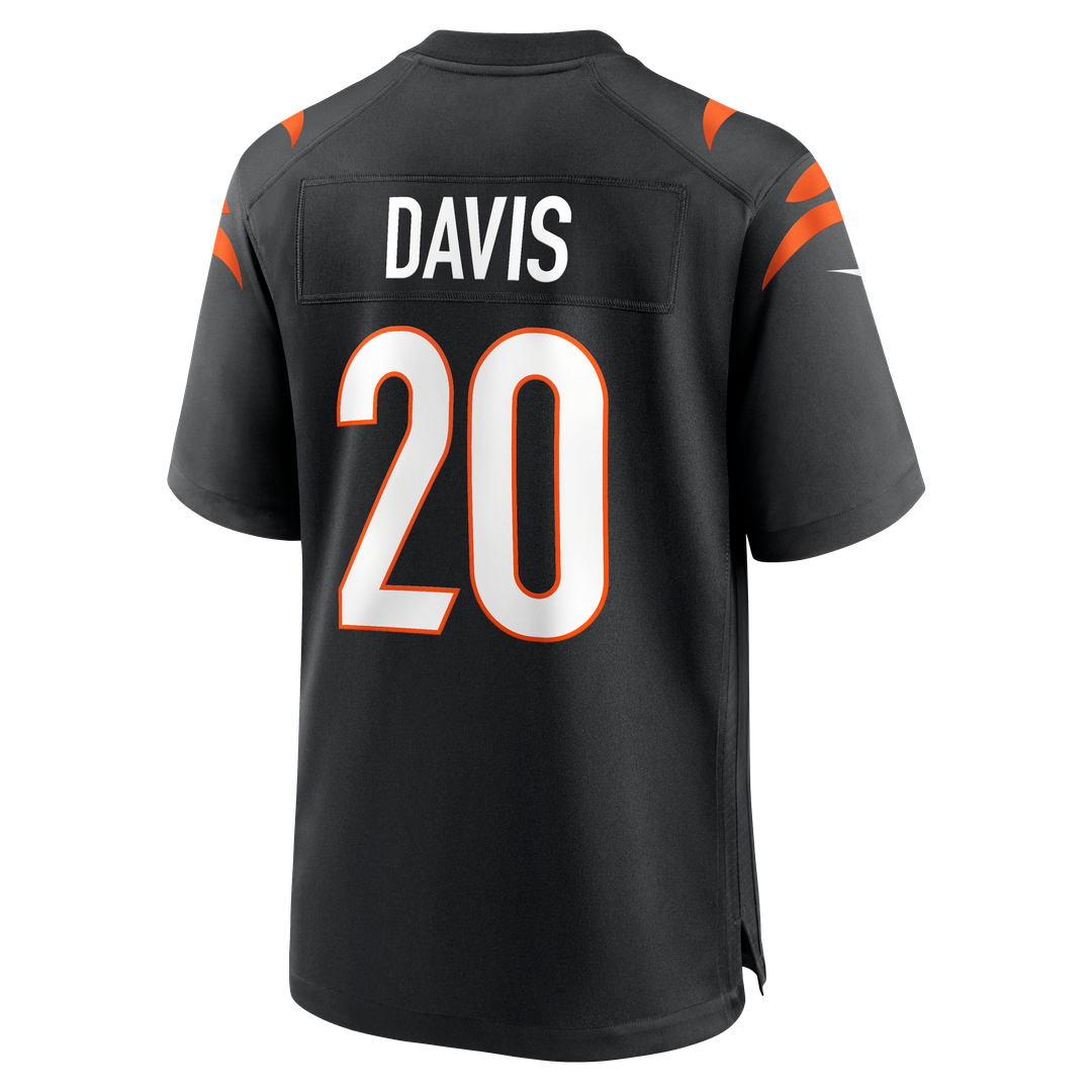 Tacario Davis Cincinnati Bengals Team Jersey - Black