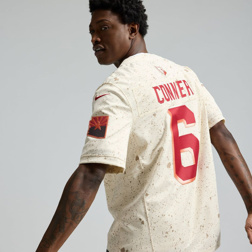 James Conner Arizona Cardinals Rivalries Collection Stitched Jersey - Natural