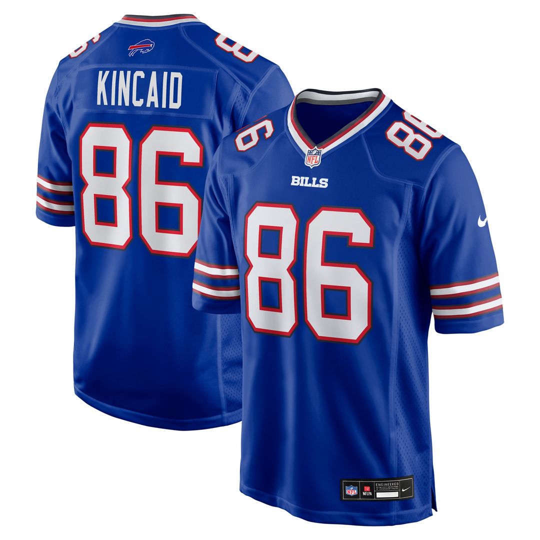 Dalton Kincaid Buffalo Bills Nickel City Jersey - Gray