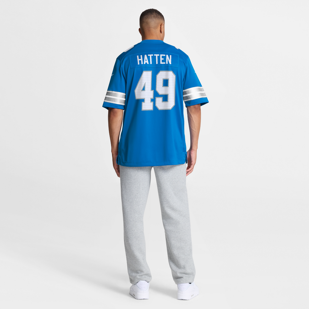 Hogan Hatten Detroit Lions Jersey - Blue