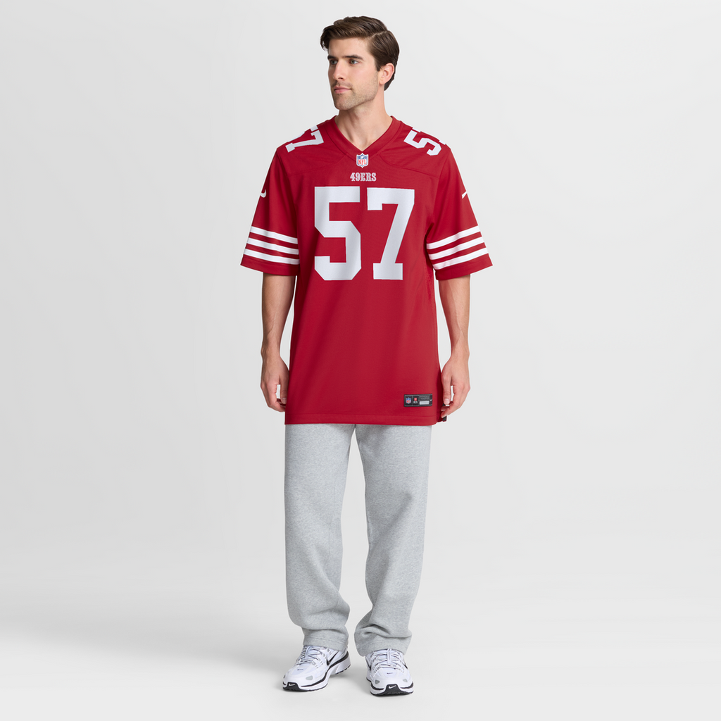 Luke Gifford San Francisco 49ers Team Jersey - Scarlet