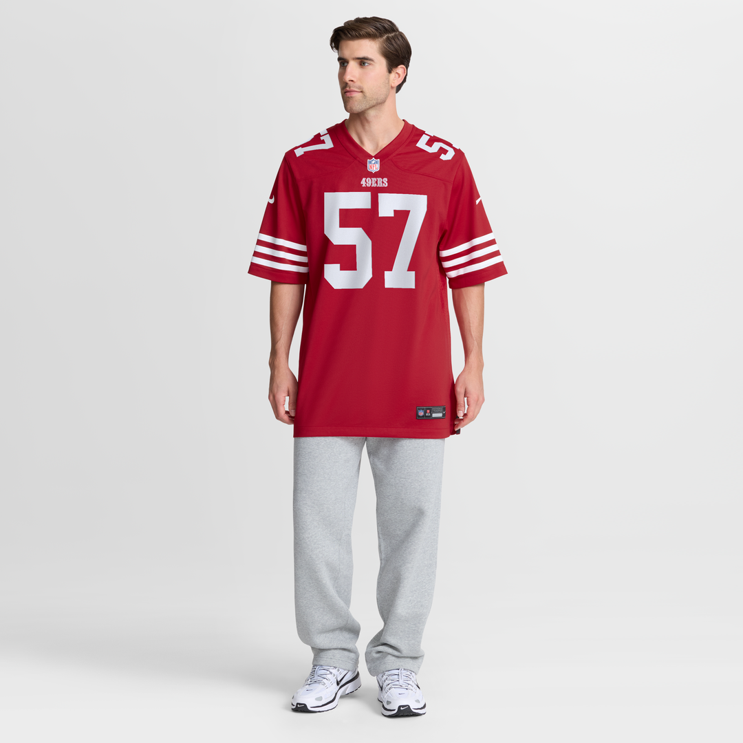 Luke Gifford San Francisco 49ers Team Jersey - Scarlet