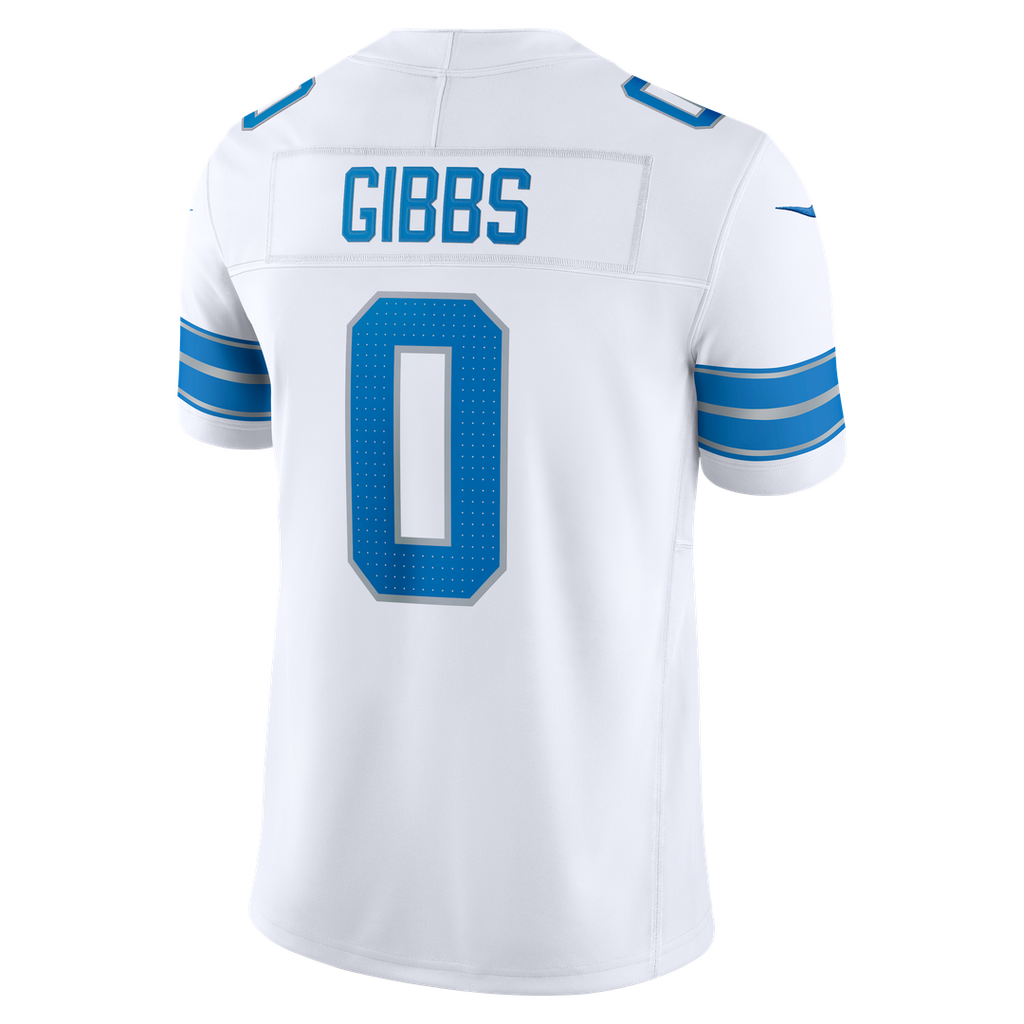 Jahmyr Gibbs Detroit Lions Alternate Stitched Jersey - Black