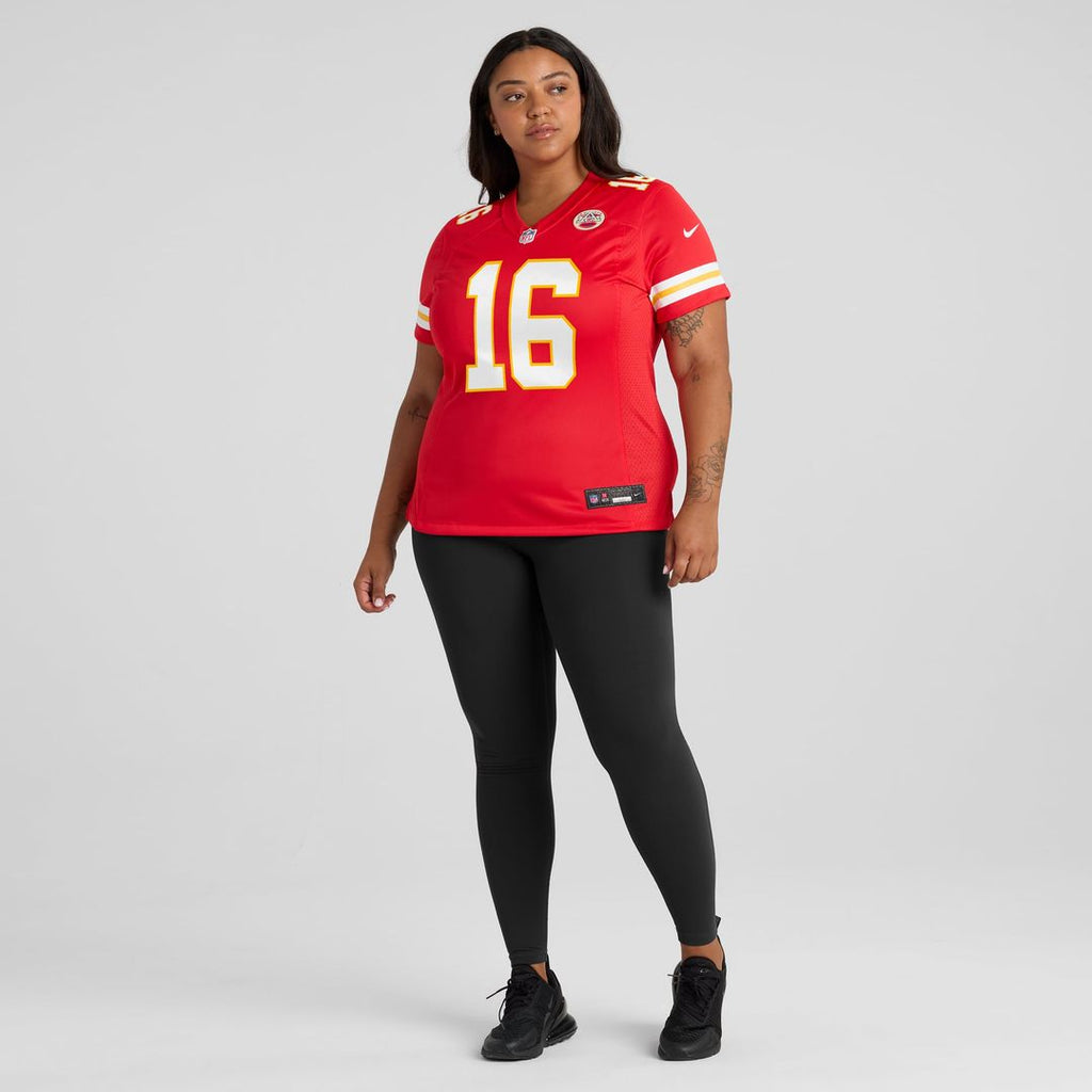 Len Dawson Kansas City Chiefs Women's Game Retired Player Jersey - Red