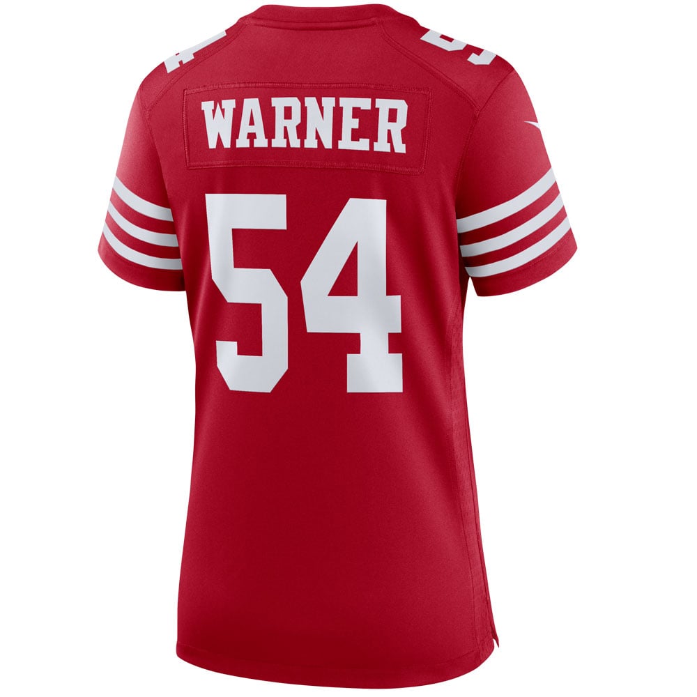 Fred Warner San Francisco 49ers Women's Player Jersey - Scarlet