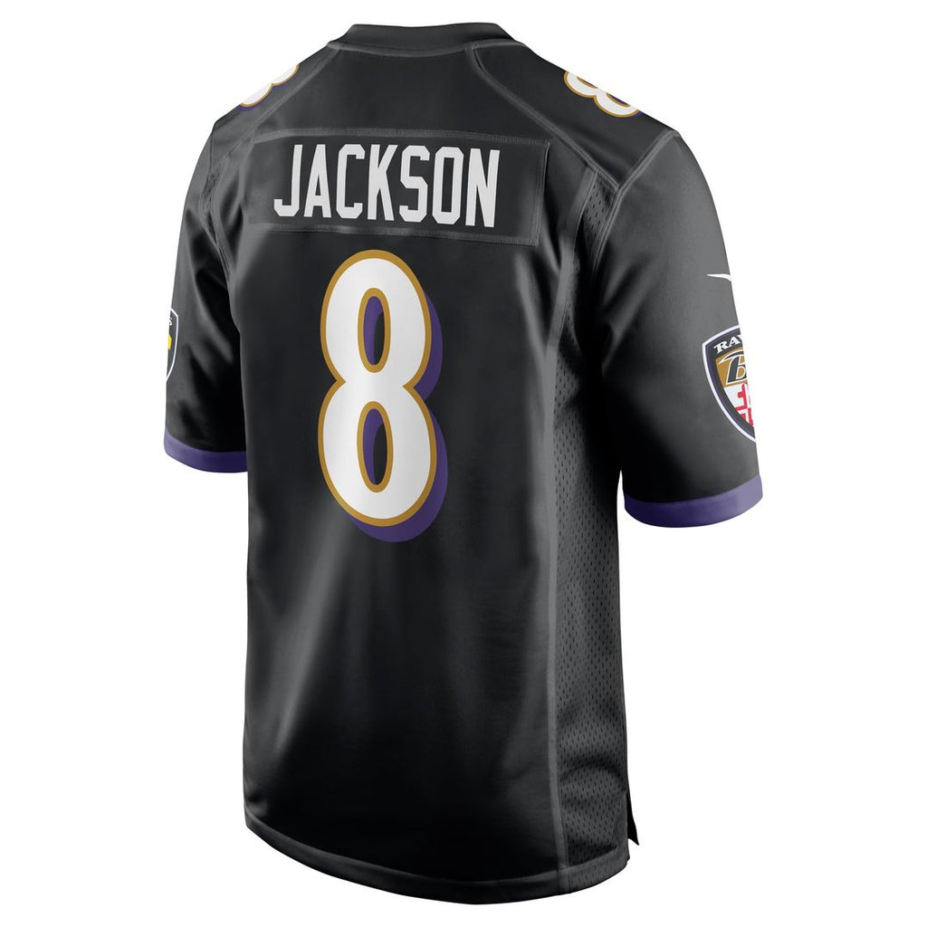 Lamar Jackson Baltimore Ravens Jersey - White