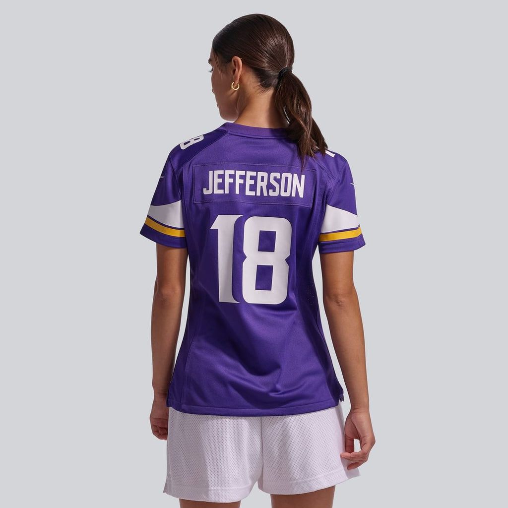 Justin Jefferson Minnesota Vikings Women's Jersey - Purple