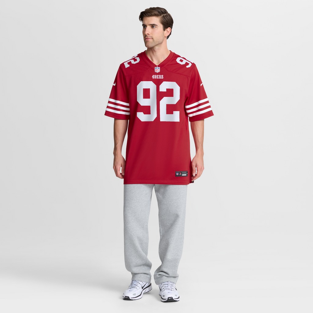 Yetur Gross-Matos San Francisco 49ers Team Jersey - Scarlet