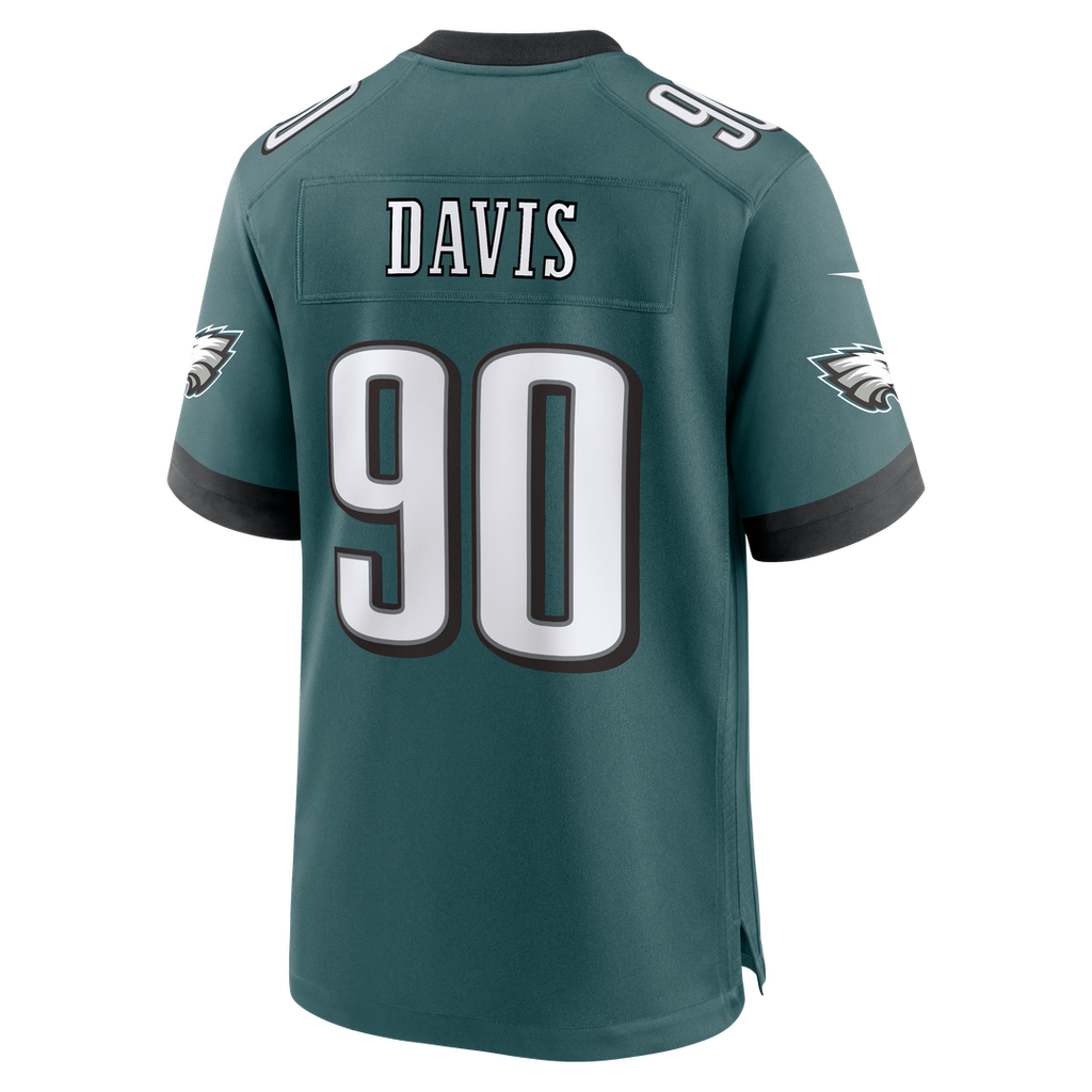 Davis Philadelphia Eagles Alternate Jersey - Kelly Green