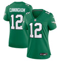 Randall Cunningham Philadelphia Eagles Women's Alternate Jersey - Kelly Green