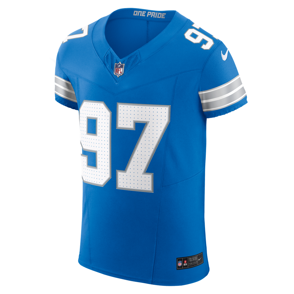 Aidan Hutchinson Detroit Lions Alternate Elite Jersey - Black