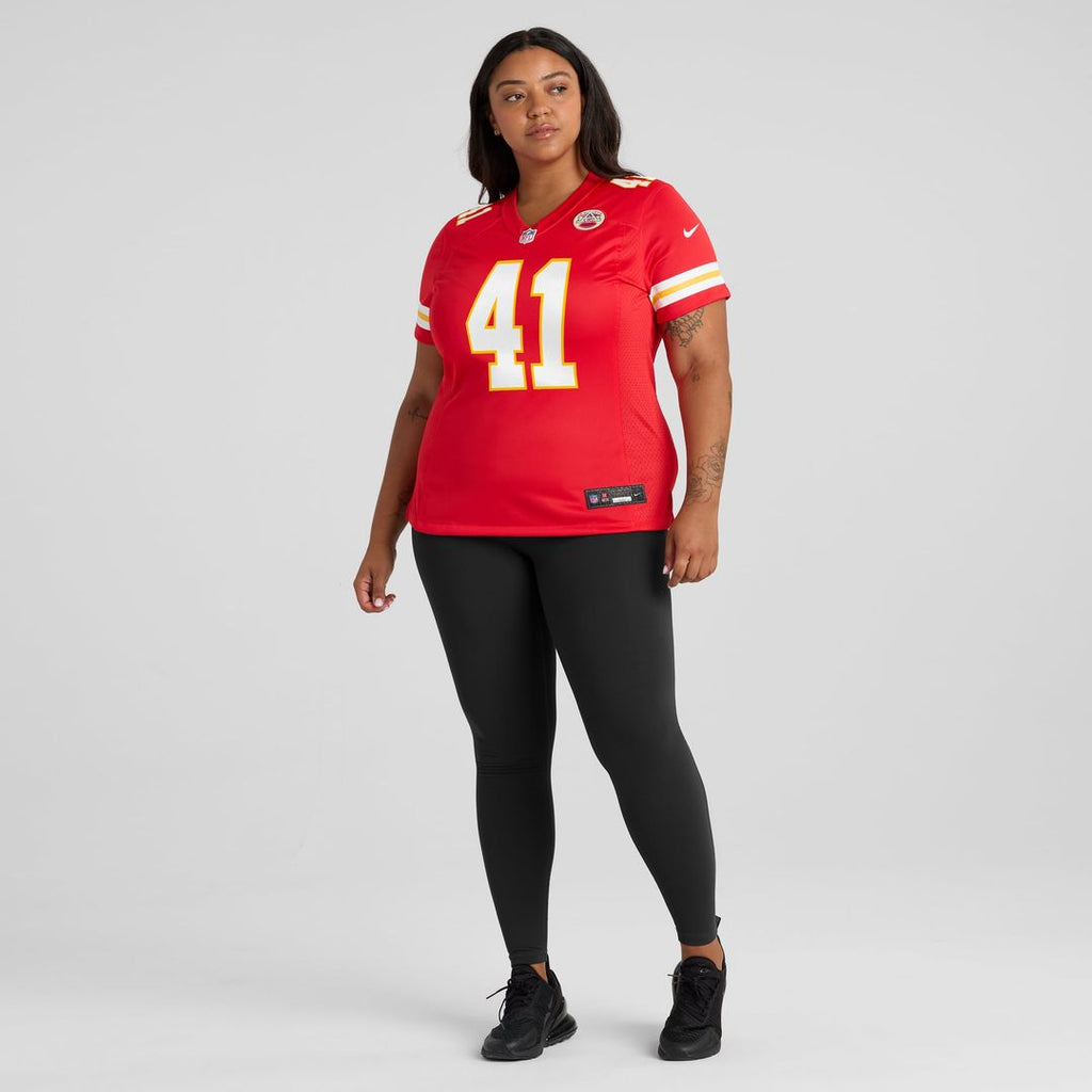James Winchester Kansas City Chiefs Women's Jersey - Red