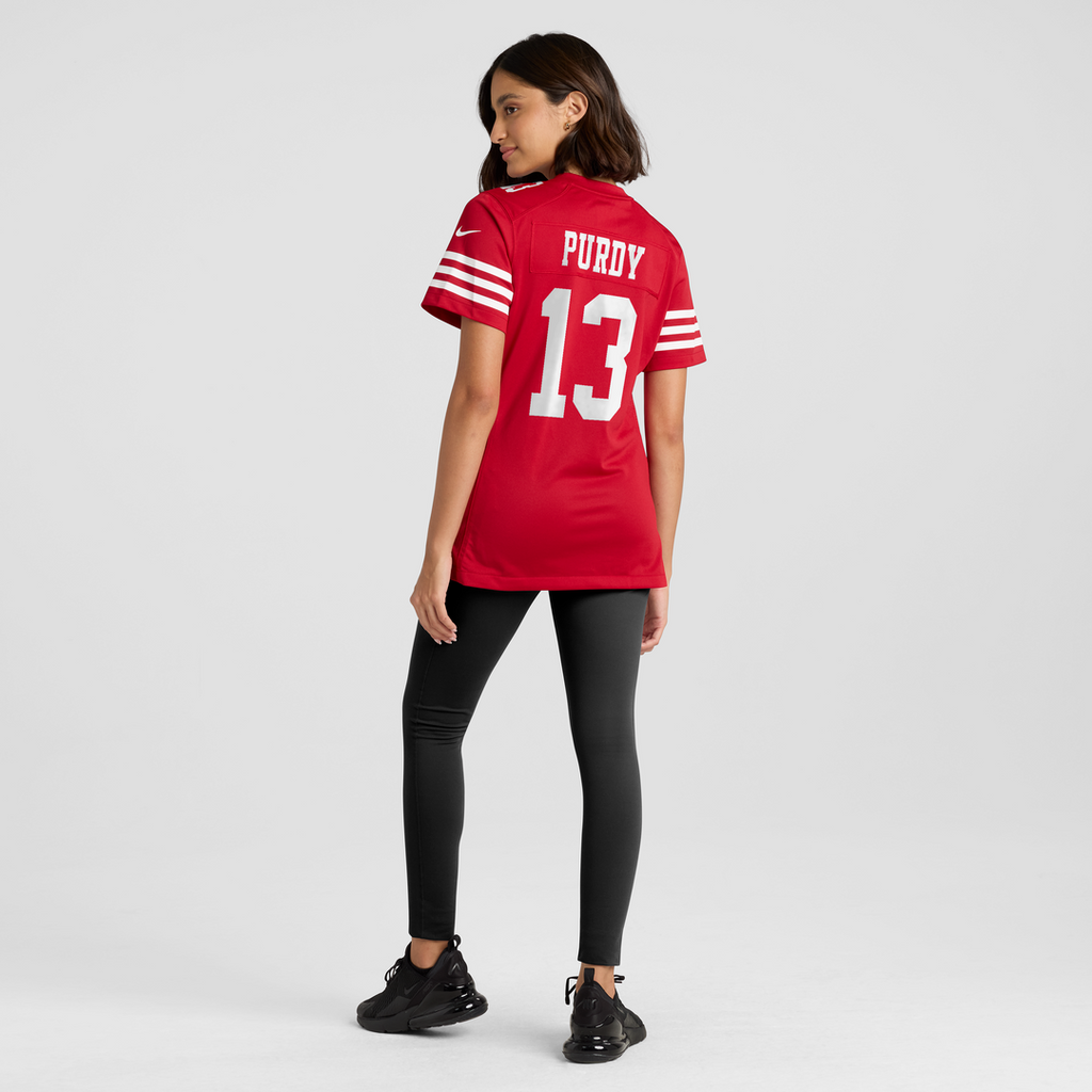 Brock Purdy San Francisco 49ers Women's 80th Anniversary Jersey - Scarlet