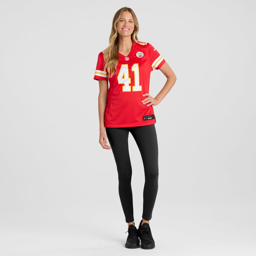 James Winchester Kansas City Chiefs Women's Jersey - Red