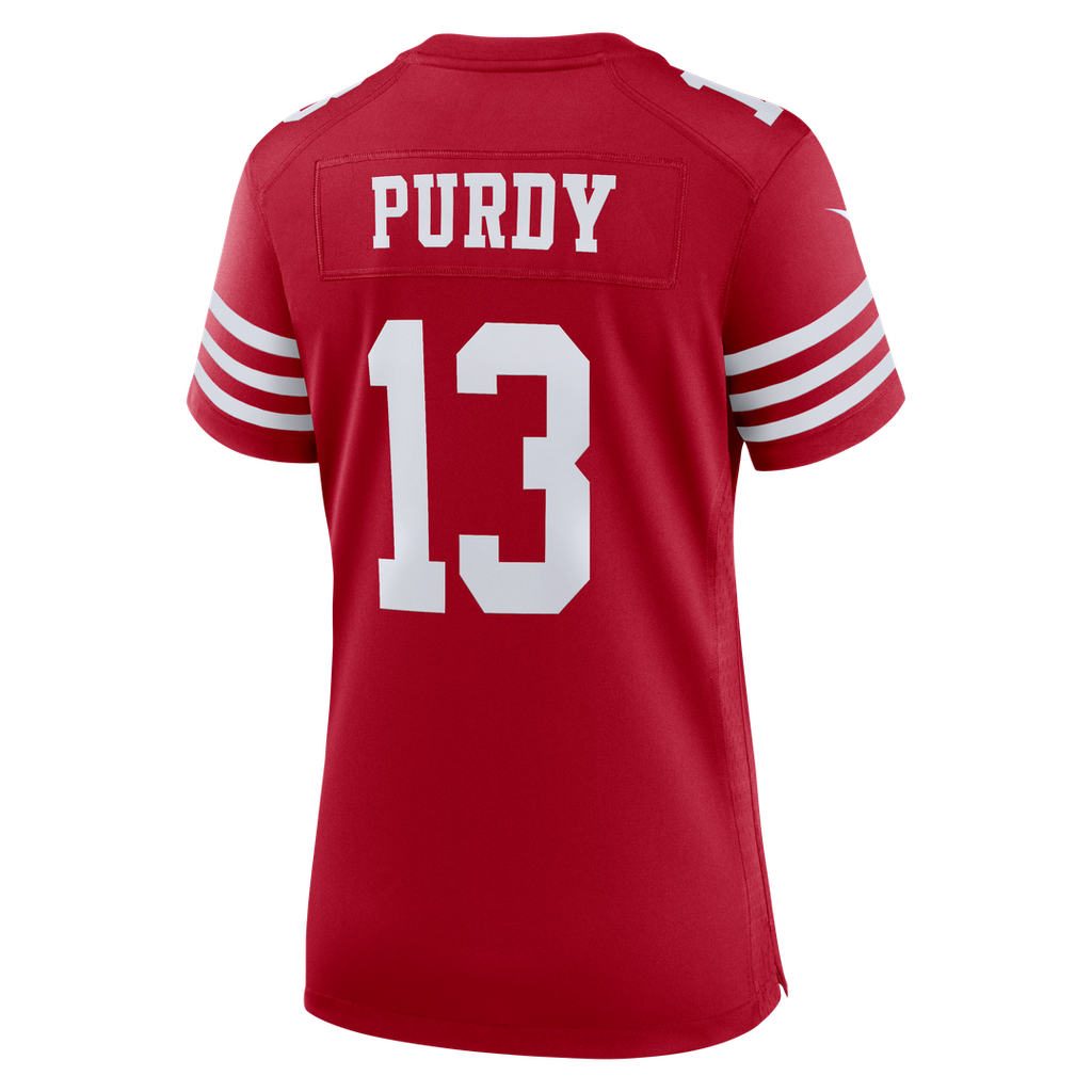 Brock Purdy San Francisco 49ers Women's 80th Anniversary Jersey - Scarlet
