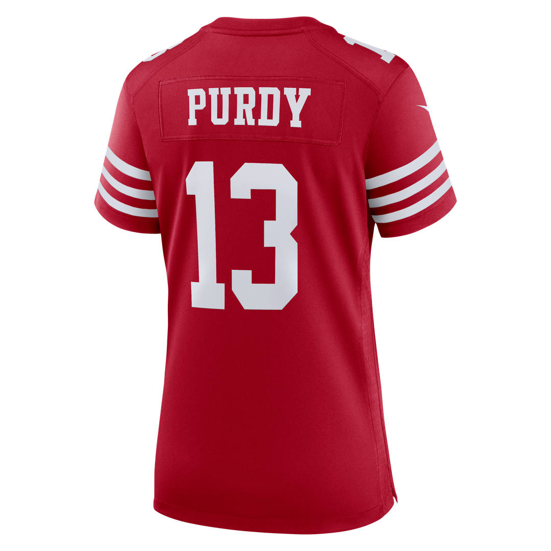 Brock Purdy San Francisco 49ers Women's 80th Anniversary Jersey - Scarlet