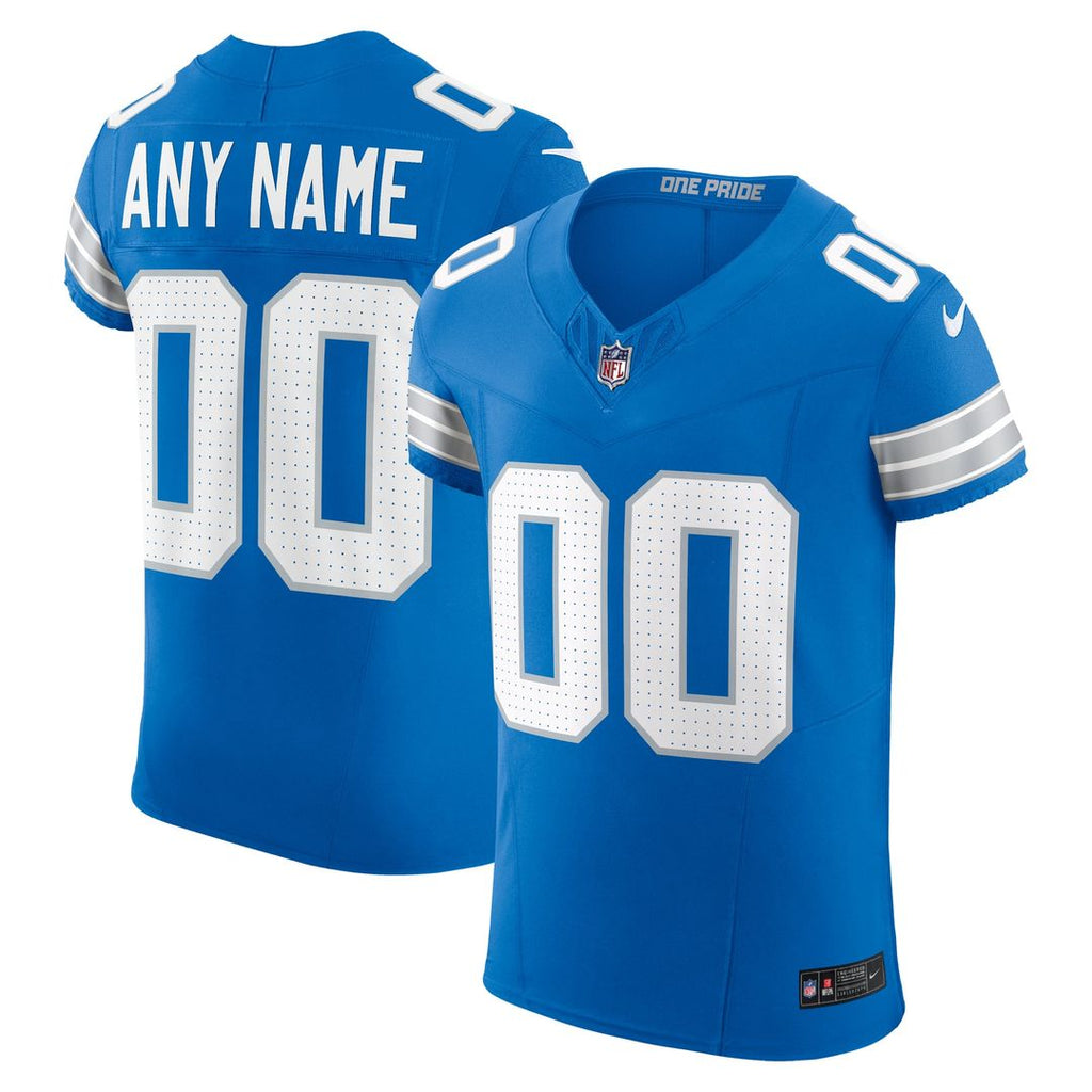 Detroit Lions Alternate Elite Custom Jersey - Black