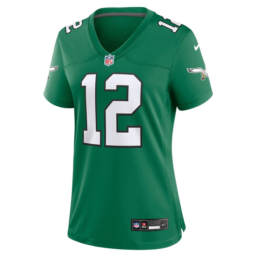 Randall Cunningham Philadelphia Eagles Women's Alternate Jersey - Kelly Green