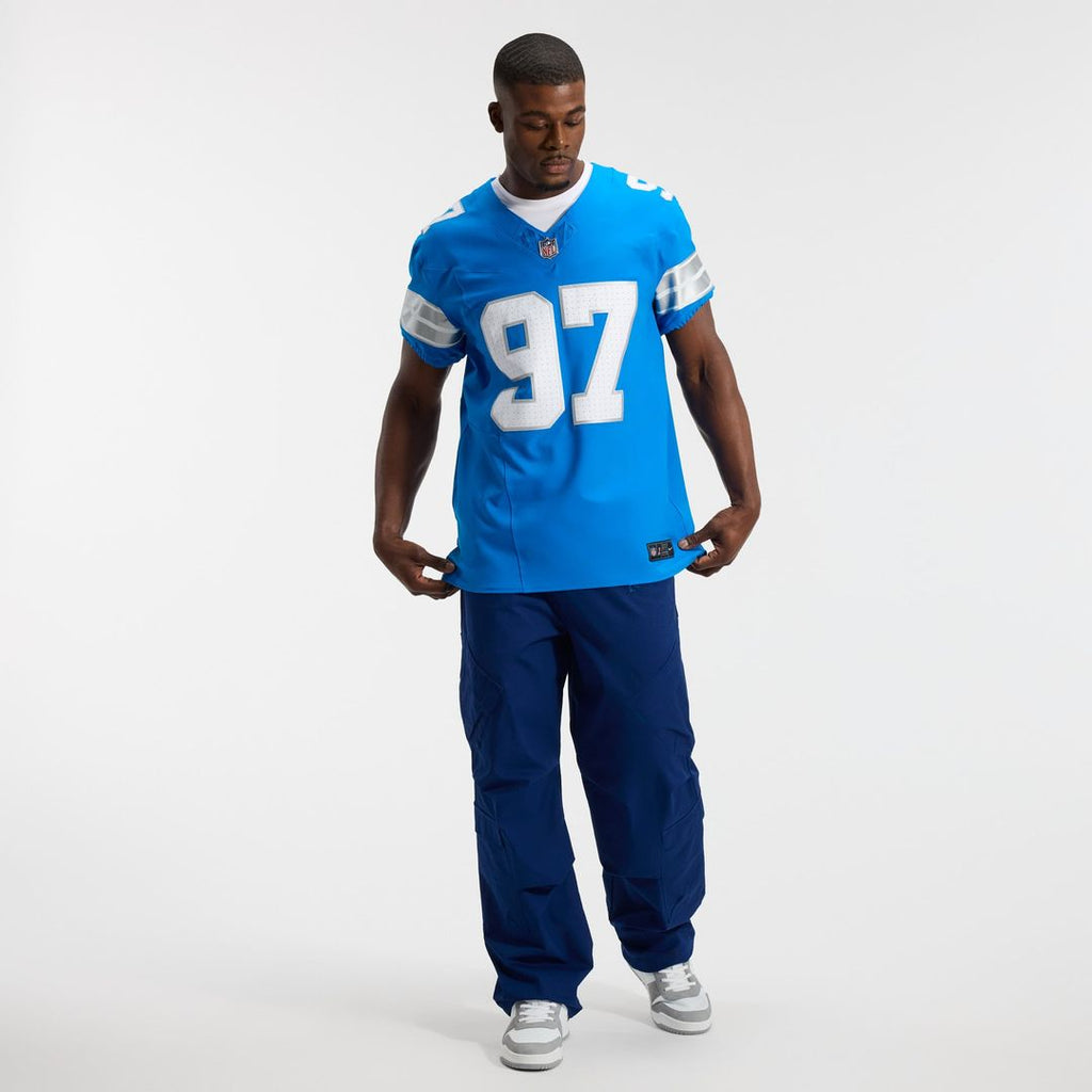 Aidan Hutchinson Detroit Lions Alternate Elite Jersey - Black