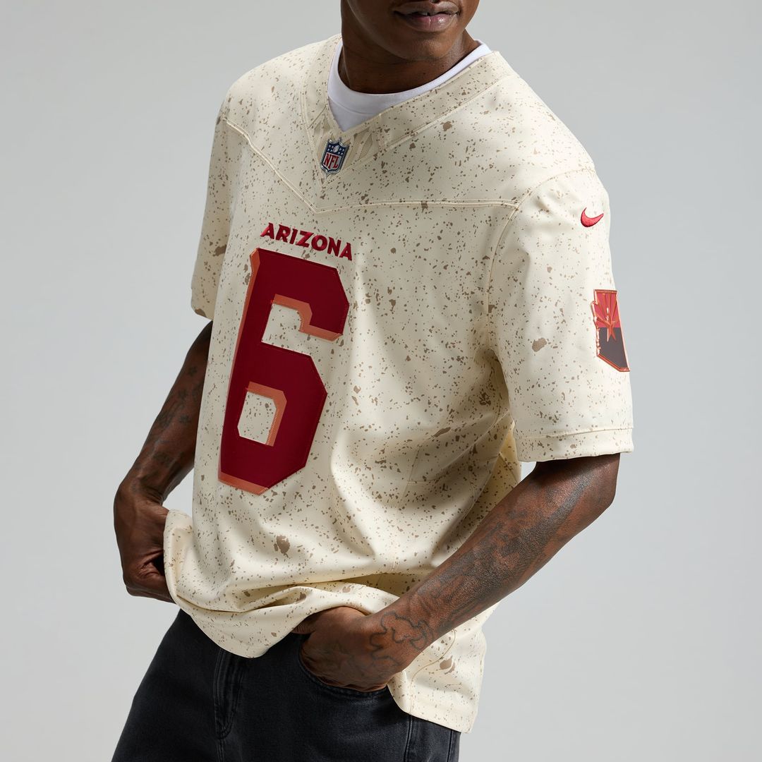 James Conner Arizona Cardinals Rivalries Collection Stitched Jersey - Natural